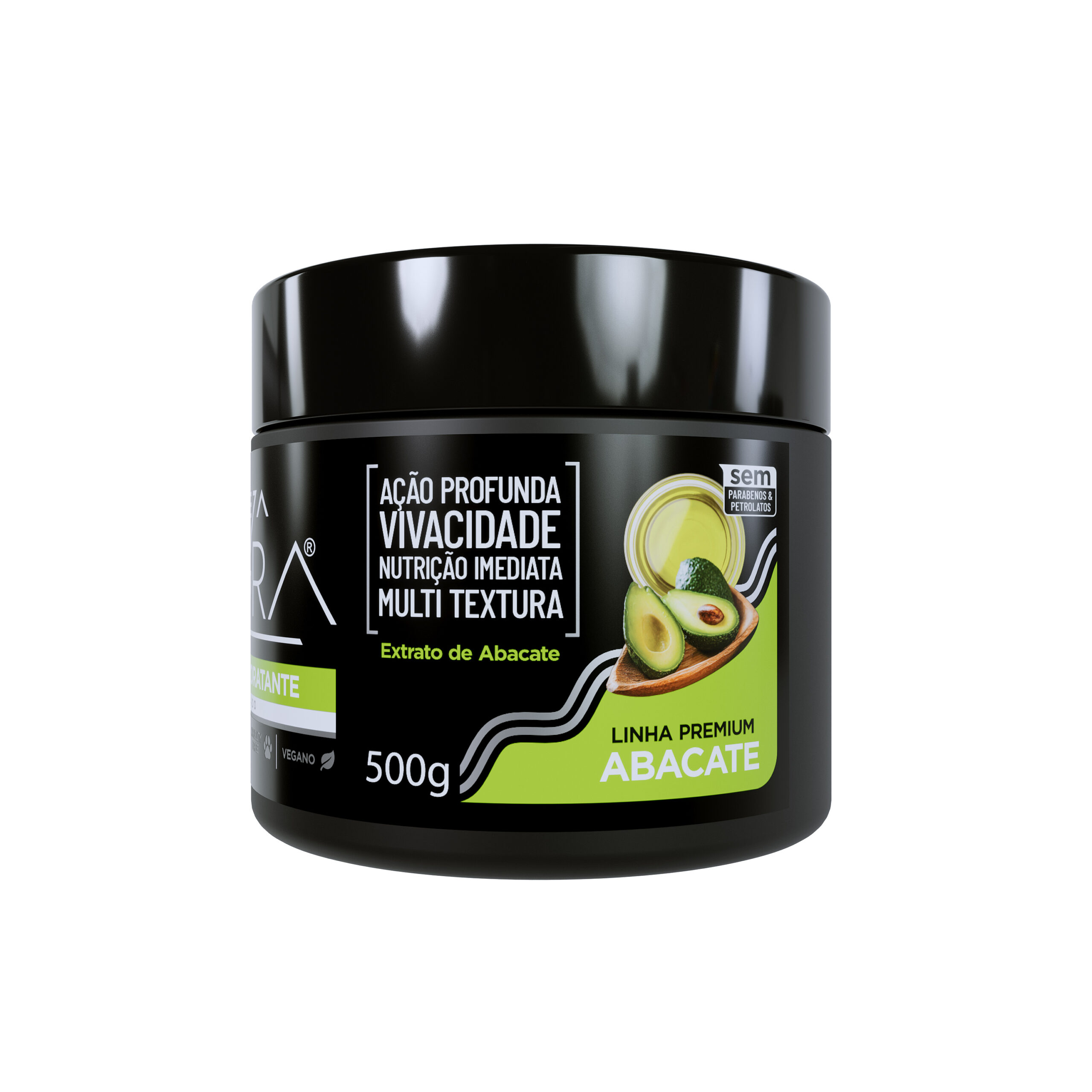 Máscara Premium Beleza Negra &Co - Abacate