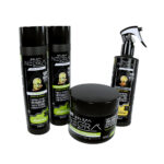 Kit Beleza Negra Abacate - Shampoo, Condicionador, Máscara e Polivitamínico