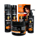 Kit Beleza Negra &Co - Shampoo, Condicionador, Máscara Argan e Ativador de Cachos